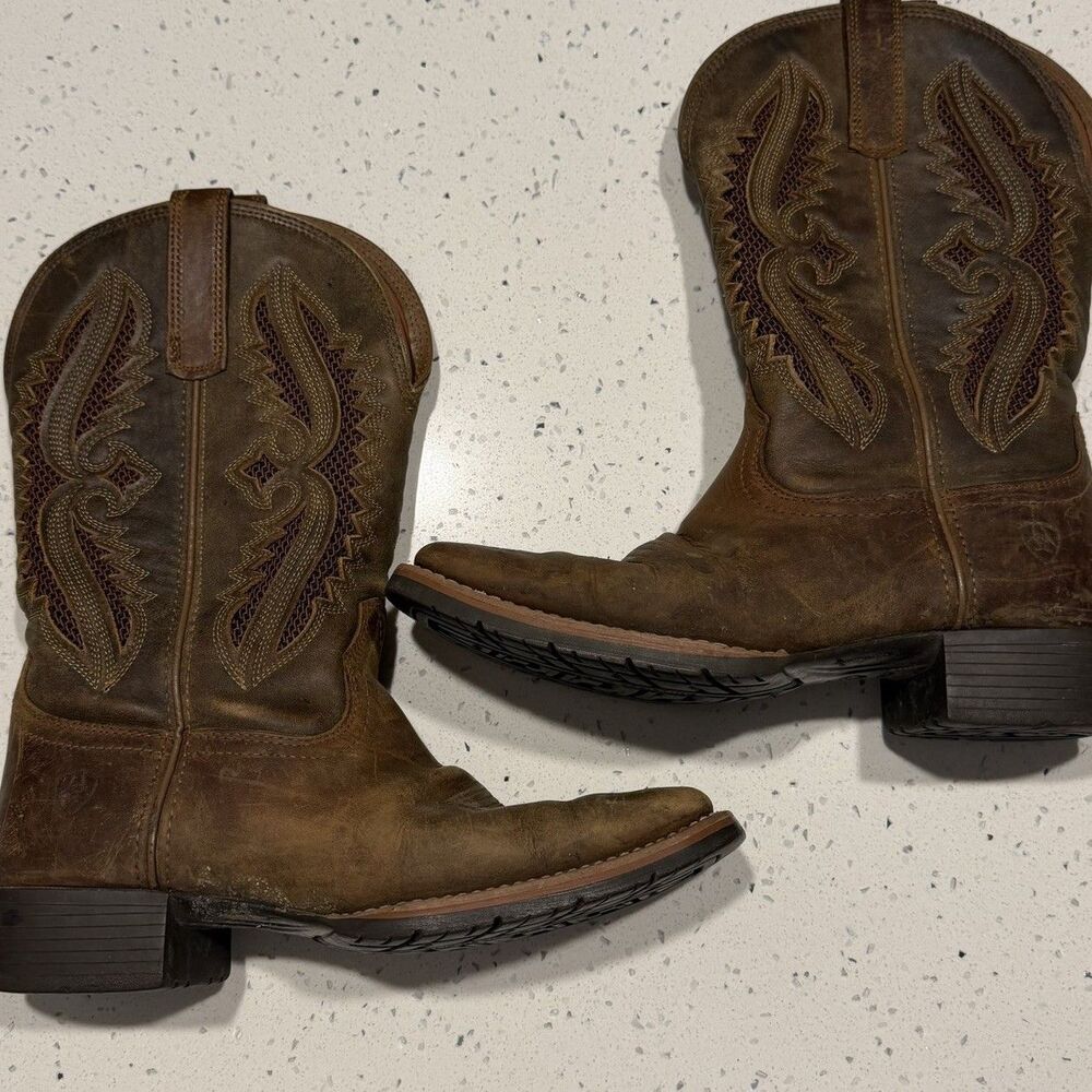 Ariat Women's Hybrid Rancher VentTek 360° Western Boot Size 7.5 B Pre-Owned
